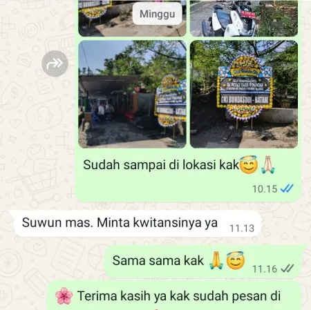 Pengiriman Papan Bunga Duka Citra Raya