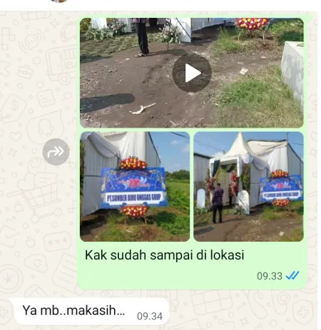 Pengiriman Karangan Bunga Citra Raya