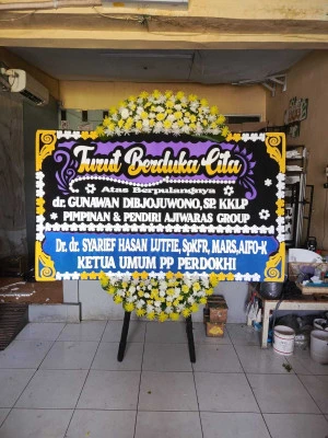 Papan Bunga di Citra Raya